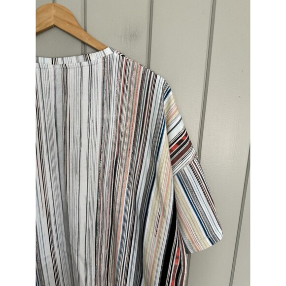 NWT Kowtow Library Tee L Large Short Sleeves Oversized Crew neck Library Stripe - Picture 9 of 9